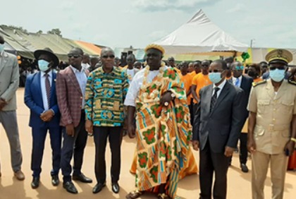 Yakassé Attobrou :  Investiture du délégué départemental du Conseil national des jeunes de Côte d'Ivoire