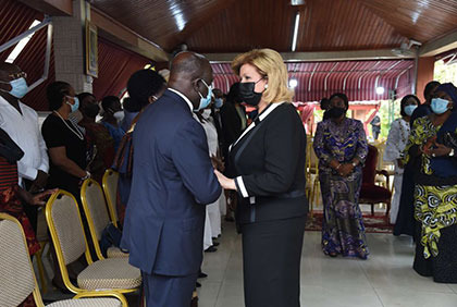 Présentation de condoléances à la famille du ministre Lambert Amon-Tanoh