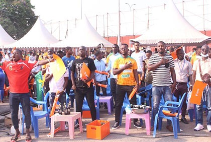 CAN 2021/Match CI-Egypte: Brassivoire offre un show aux supporters des Eléphants