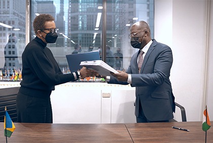 Diplomatie : la  Côte d’Ivoire et Saint-Vincent-et-les-Grenadi renforcent leur coopération (Communiqué) 