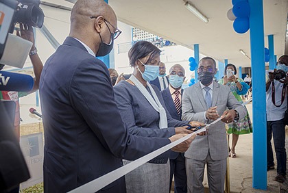 Cérémonie de don de la Fondation BGFIBank