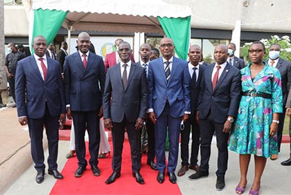 Ministère de l'Intérieur et de la sécurité: Le général Vagondo Diomandé reçoit les vœux de nouvel an de ses collaborateurs