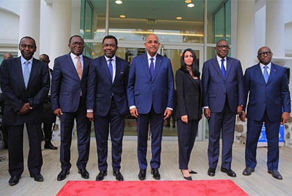 Can 2023: Une délégation de la confédération africaine de football reçue en audience par le premier Ministre Patrick Achi