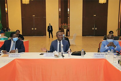 Ouverture du séminaire bilan 2021 et perspectives 2022 de la Direction Générale du Budget et des Finances