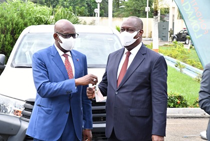 Côte d'Ivoire : le Conseil du Café-Cacao dote l'armée et la gendarmerie en matériels roulants