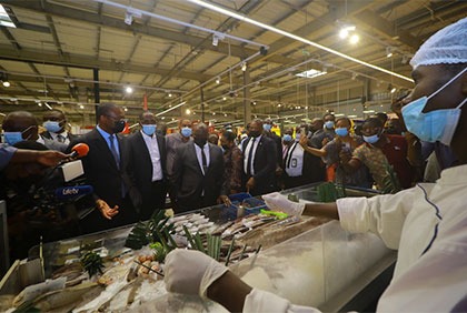 Hausse des prix de certains produits: Visite terrain d'une délégation du gouvernement