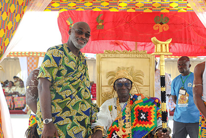 Jacqueville:  Bressou Acadié Toussaint Lazare prend les rênes  de Mambè-Eminkoa sous le sceau de 