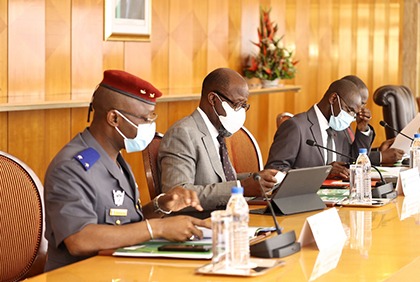 Réunion du Conseil National de Sécurité (CNS)