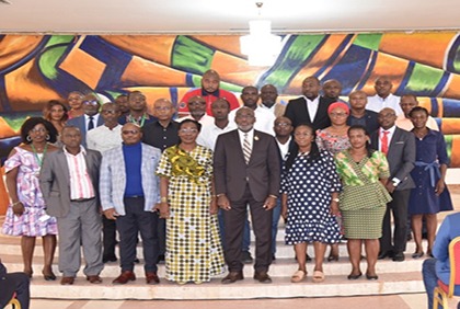 Présentation de voeux à la mairie de Cocody : les conseillers municipaux et agents saluent la gouvernance du maire Jean-Marc YACÉ