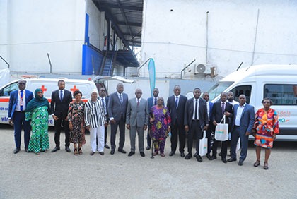 Dons de la Fondation Lonaci : D’importants équipements offerts au secteur de la santé