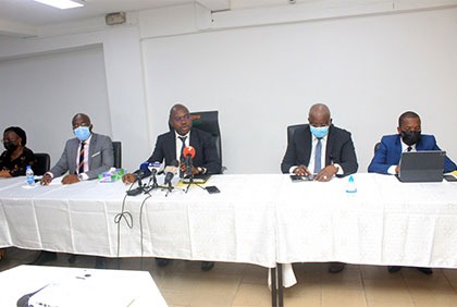 Galerie : Visite technique du dispositif renforcé et moderne de  l’Office National de l'Etat Civil et de l'Identification