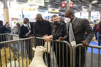 SIA de Paris: Sidi Touré prend part à la 58e édition