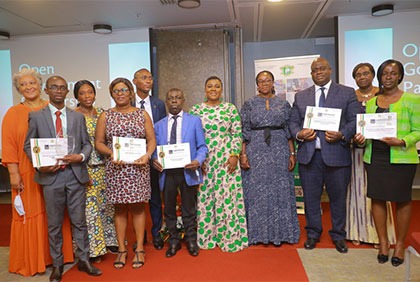 Cérémonie du bilan des activités l’Open gouvernement partnership