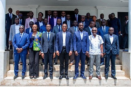 Visite de travail à la mairie du plateau : Bruno Koné veut faire du Plateau un modèle achevé en matière de gestion et de planification urbaine