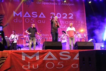 MASA 2022 : cérémonie d'ouverture de la 12e édition au palais de la culture