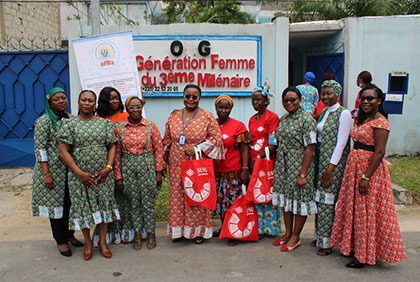 Journée internationale des droits des femmes : SUNU Assurance vie soutient l'ONG GFM3