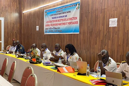 Sécurisation des recettes:  La Direction Générale des Affaires Maritimes et Portuaires en séminaire à Grand-Bassam