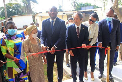 Cérémonie d’inauguration du Centre de formation à la fabrication et à la commercialisation du Surimi