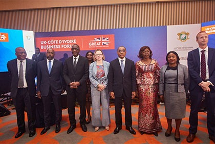 Côte d'Ivoire: 1er forum économique ivoiro-britannique (UK-Côte d'Ivoire Business forum) à Abidjan
