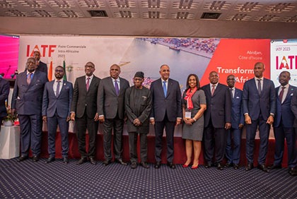 Foire commerciale intra-africaine (IATF) 2023 à Abidjan : la convention d’accueil signée, 40 milliards de dollars d’accords commerciaux attendus