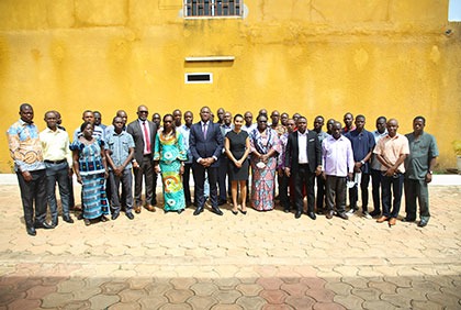 Atelier de formation des agents pour la collecte des données sur la disponibilité des ruminants en Côte d’Ivoire