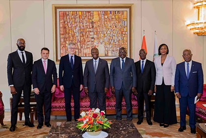 Entretien du Président de la République, S.E.M. Alassane OUATTARA, avec le Secrétaire Général Adjoint des Nations Unies aux opérations de paix
