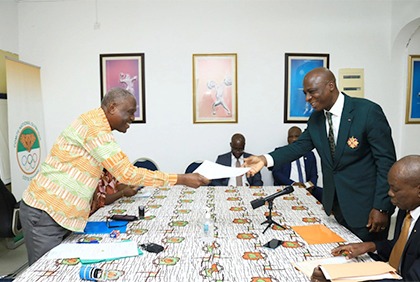 Sport/Comité national Olympique: Dépôt de candidature de Me Bamba Cheick Daniel