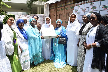 Ramadan 2022: Dons de la 1ère Dame à la communauté musulmane