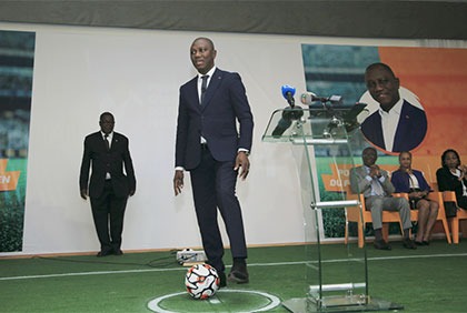 Football: Lancement de campagne du candidat Sory Diabaté