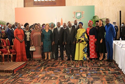 Prestation de serment du nouveau Vice-Président de la République de Côte d’Ivoire