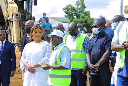 Assainissement: les ouvrages de drainage à l'Indenié et au barrage ecrêteur de Bonoumin visités