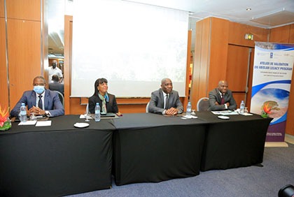 Cérémonie de présentation et de validation technique du Legacy Programme de la session de la COP15