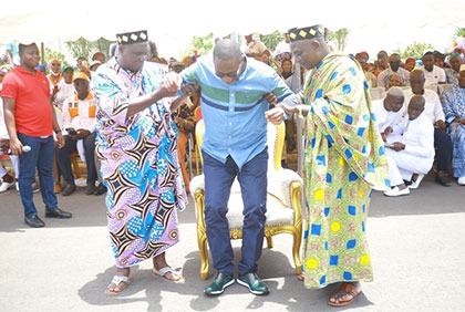 Reconduction du ministre Souleymane Diarrassouba au Gouvernement : les populations de Yamoussoukro reconnaissantes au Président Alassane Ouattara