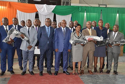 Justice: Remise de toges à 468 toges aux magistrats