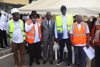 Côte d'Ivoire : livraison partielle des travaux d'aménagement des zones critiques à Williamsville et d'assainissement des sites Agban et Marché Gouro