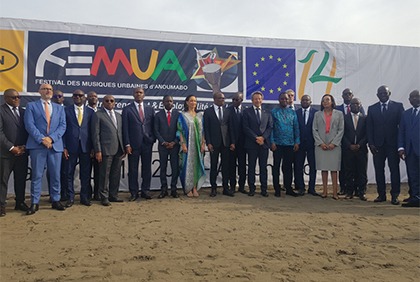 Lancement de la 14ème édition du Festival de musique urbaines d'Anoumando (FEMUA)