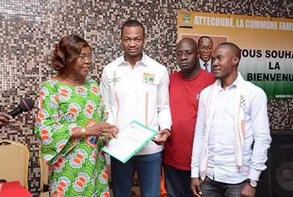 Cérémonie de mobilisation des militants Rhdp