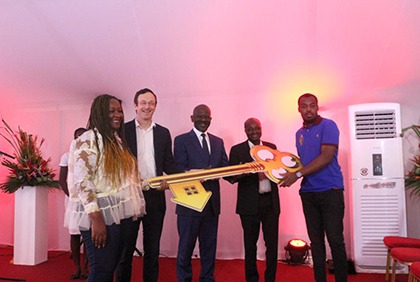 SGCI: le personnel reçoit les clés du 5e programme immobilier