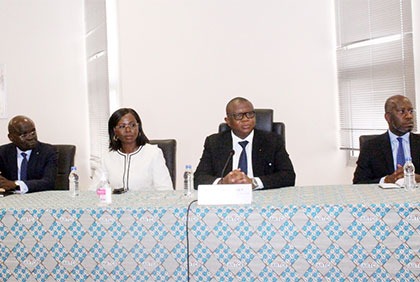 Visite de travail du ministre de la communication à l’autorité des télécommunications