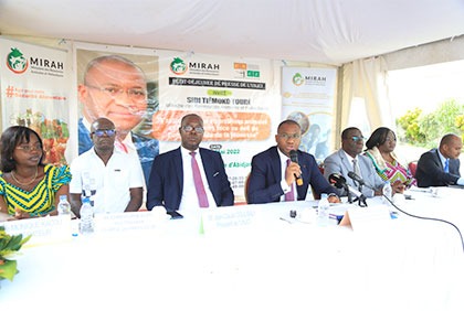 Petit-déjeuner de presse avec le ministre des ressources animales et halieutiques