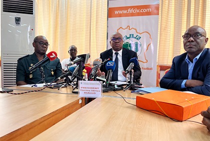 Football: Conférence de presse de la fédération relative au choix du nouvel entraineur