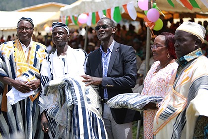 Tournée politique à Danané du Ministre Vagondo Diomandé