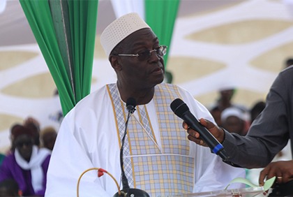 Tafiré : le Vice-président de la République, Tiémoko Meyliet Koné échange avec les populations