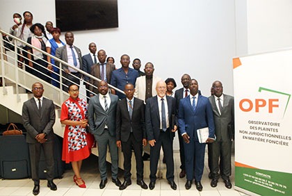 L'Observatoire des Plaintes non-juridictionnelles en matière Foncière expliqué au Patronat Ivoirien