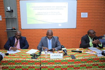 Villes nouvelles en Afrique: conférence de presse de présentation du colloque international et interdisciplinaire sur l'urbanisme
