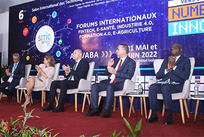 Cérémonie d'ouverture de la 6ème édition du salon international des technologies de l'information et de la communication dédiée à l'Afrique