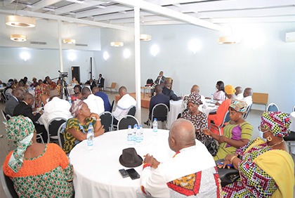 Cocody: Petit déjeuner d'échanges entre le député Katy et les forces vives de la commune