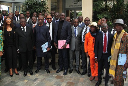 Cérémonie de Présentation du nouveau Bureau GG