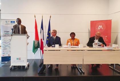 Signature de convention entre la chaire UNESCO Eau, Femmes, et Pouvoir de Décision, le centre international de l'eau de l’UNESCO et l’Université de Montpellier