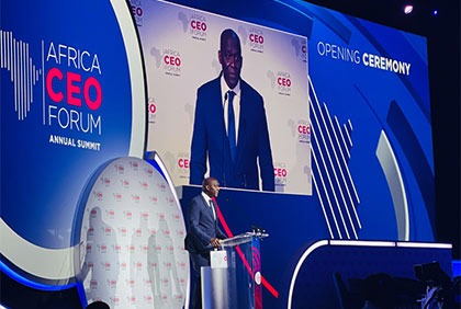 Ouverture à Abidjan de la 8ème édition Africa CEO Forum
